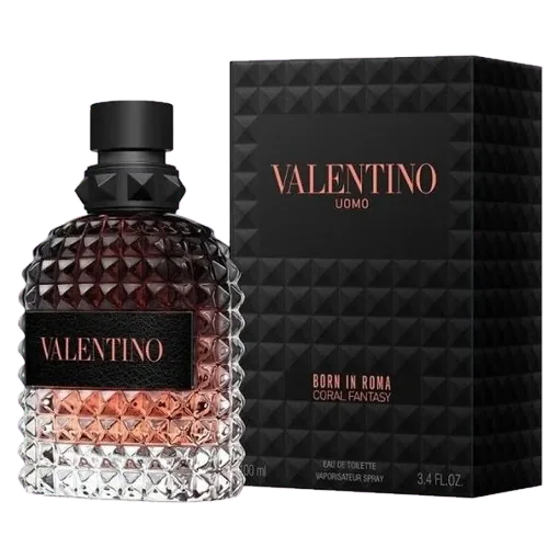 Uomo Born In Roma Coral Fantasy by Valentino